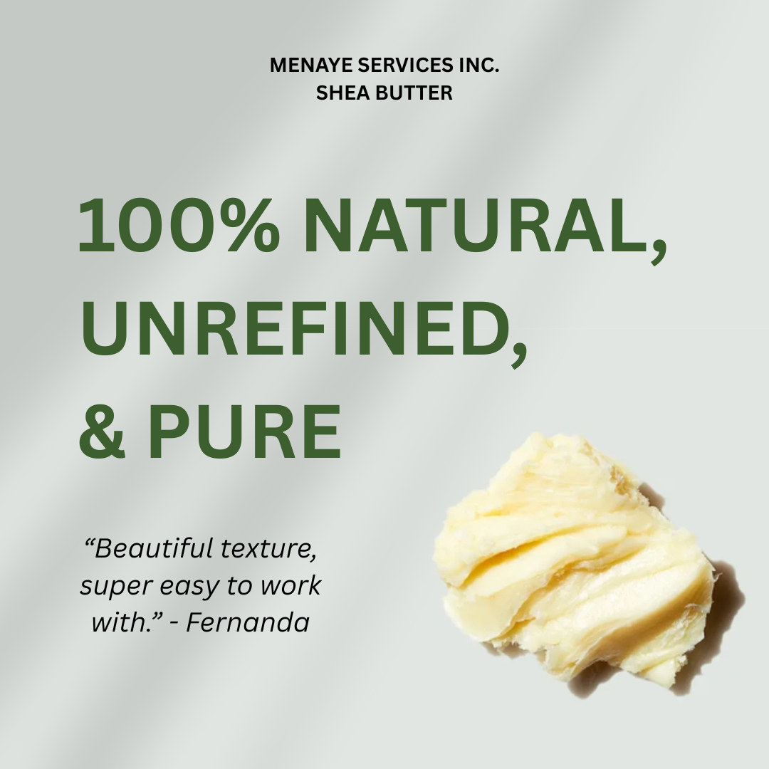 Unrefined Shea Butter - 25 lb Block